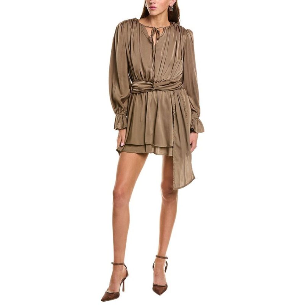 Ipponelli Womens Mini Dress, Green
